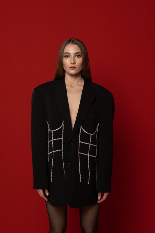 Жакет "Стразовий корсет"