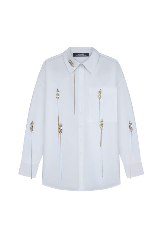 Сорочка декорована стразовими колосками